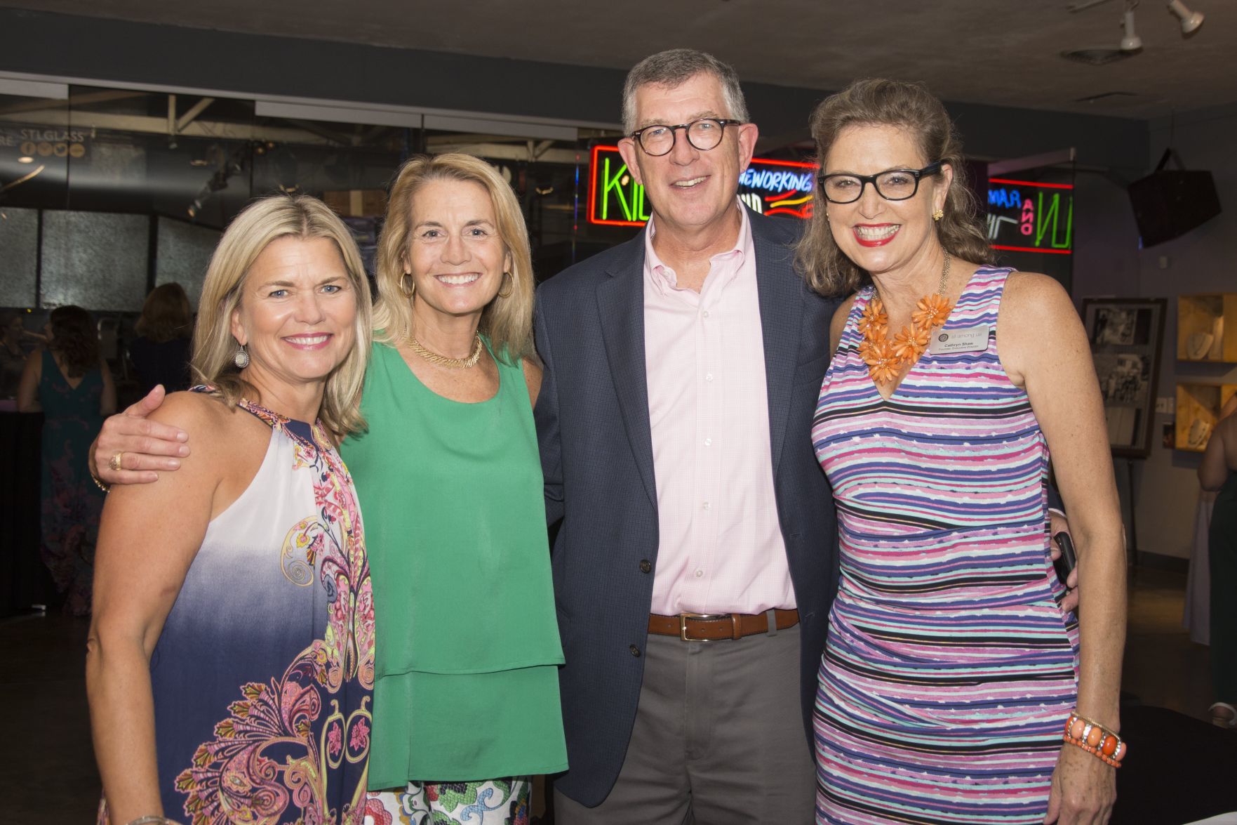 Kim Plank, Colleen and Tom Mehan, Cathryn Shaw